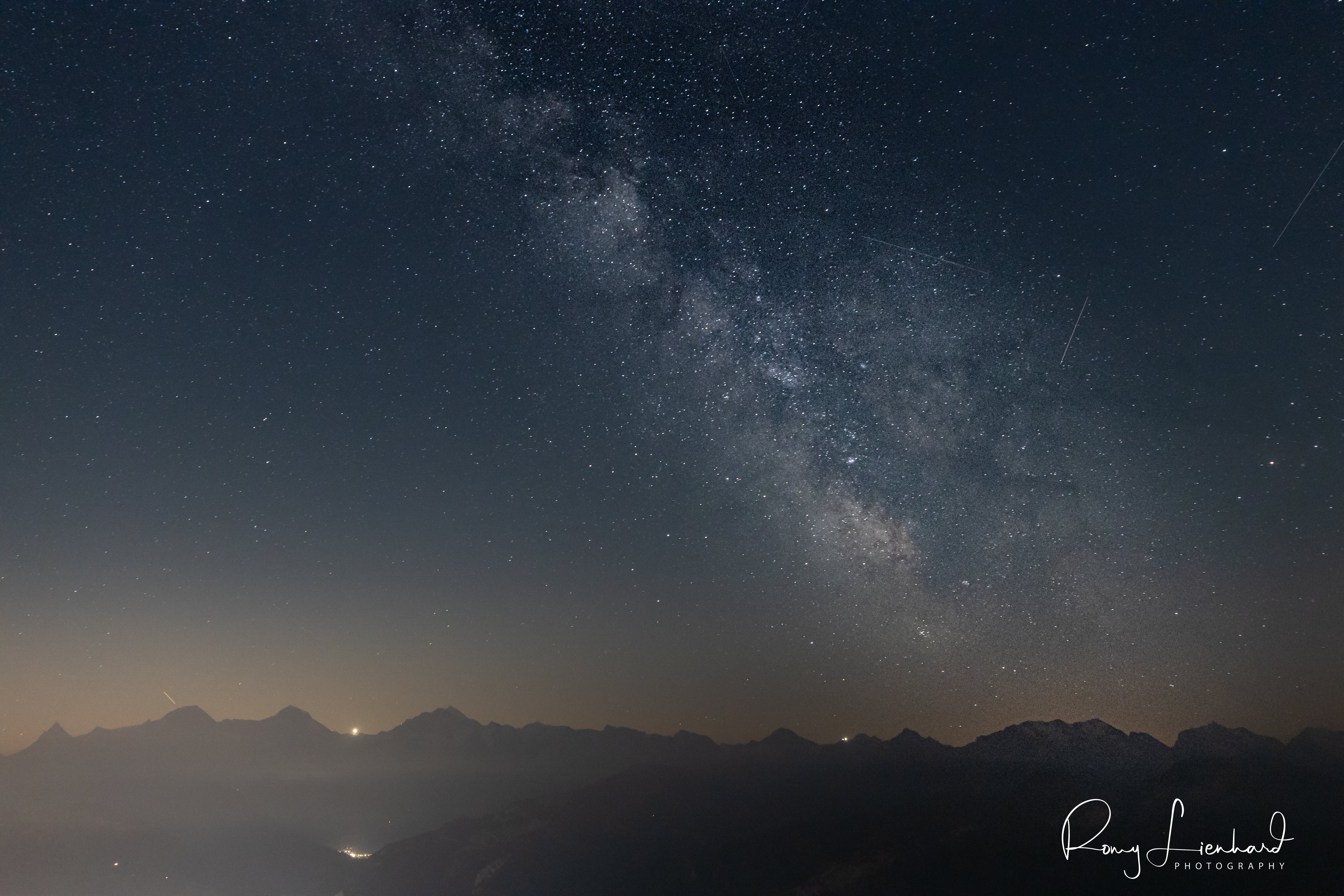 Milkyway in the Bernese Alps