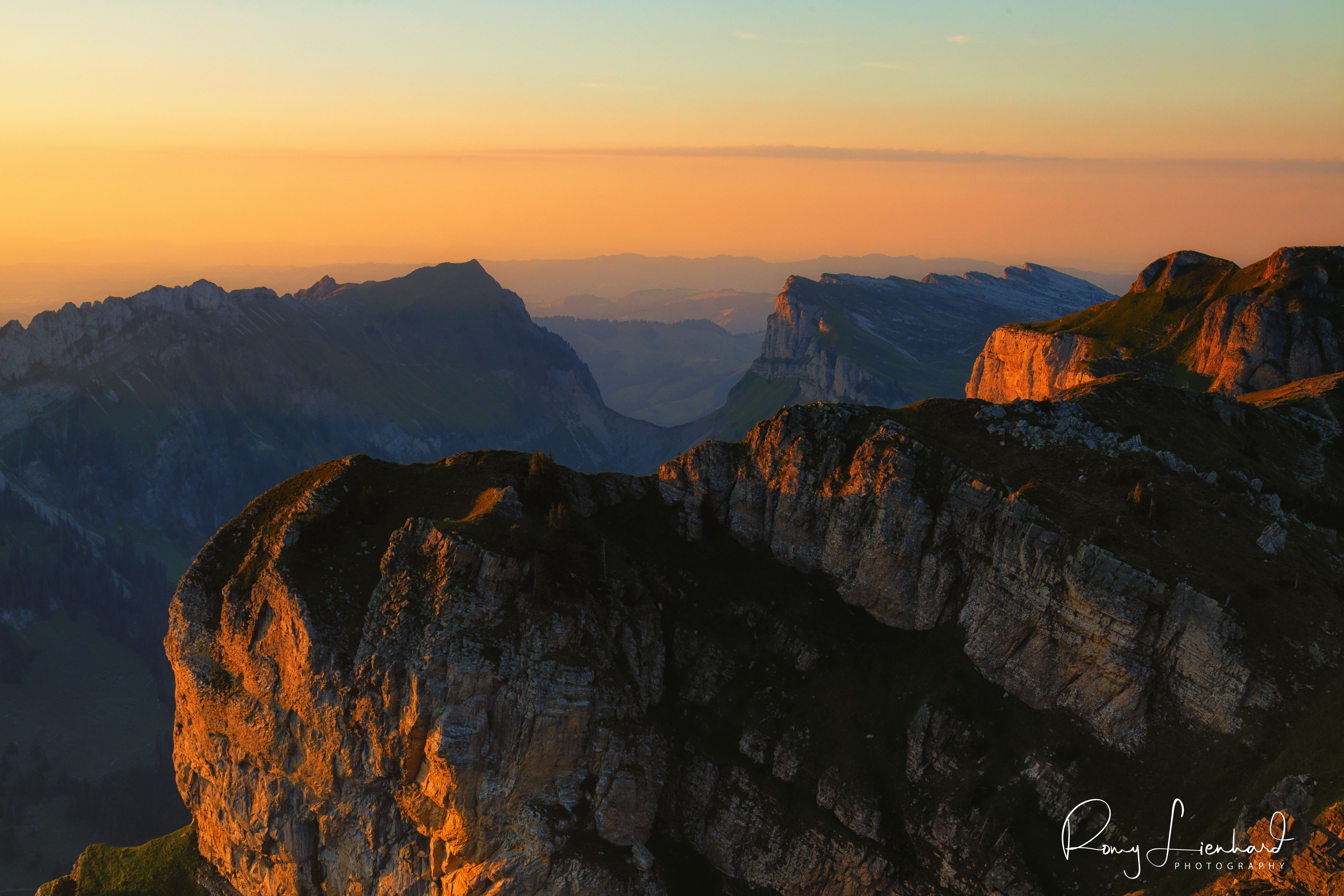 Bernese Alps Sunset
